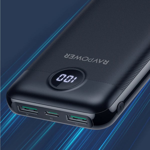 RAVPower PD Pioneer 20W 3-Port 20000Mah Power Bank