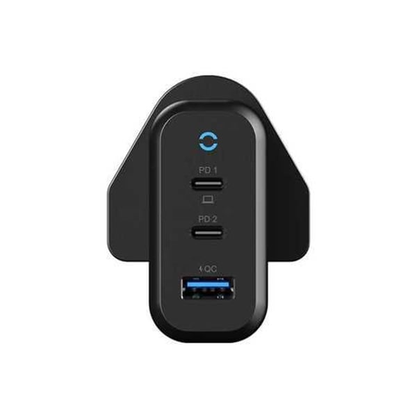 Powerology Compact 65W 3-Output GaN Charger