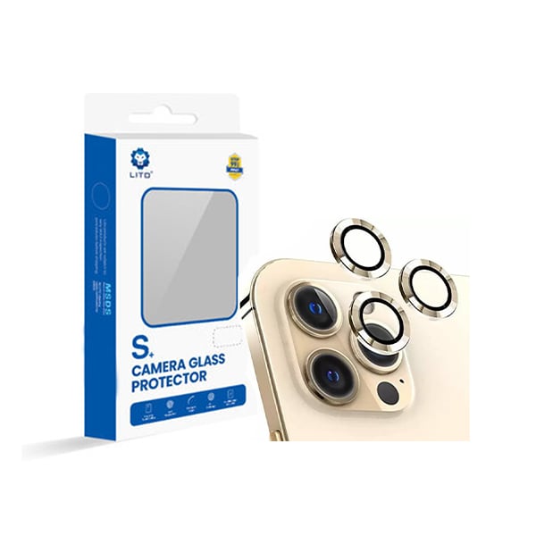 LITO 3D Metal Camera Glass for iPhone 12 Pro Max