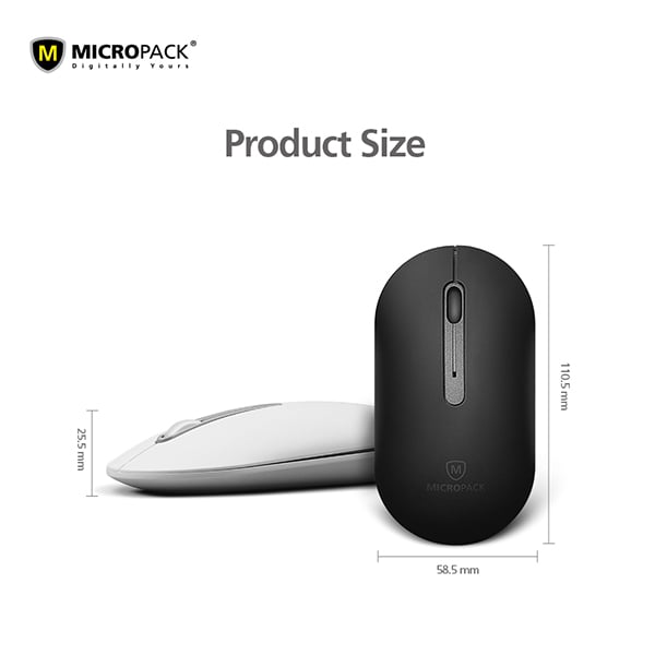 MicroPack MP-707B Wireless Bluetooth Mouse