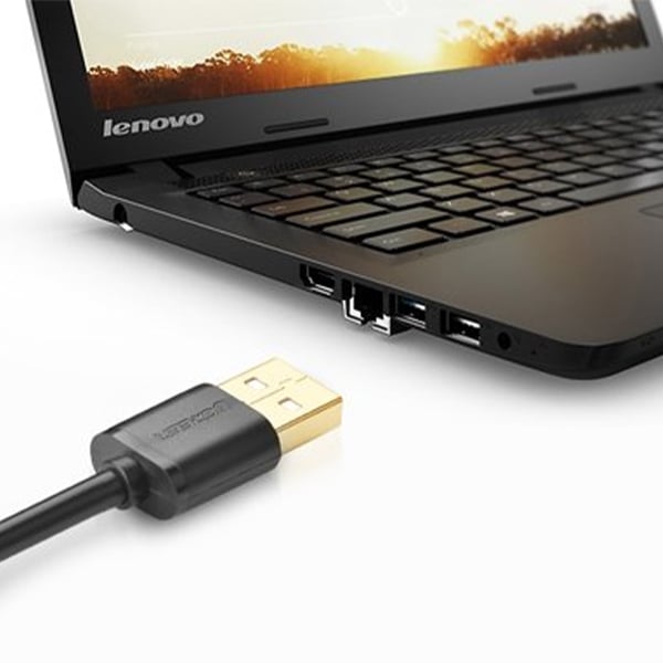 UGREEN USB 2.0 A Male to A Female Gold Plated Extension Cable