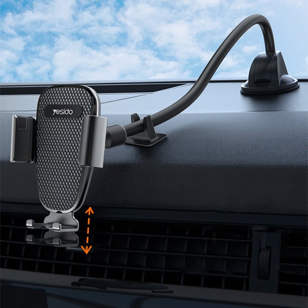 Yesido C119 Car Windshield / Dashboard Long Flexible Leg Universal Holder