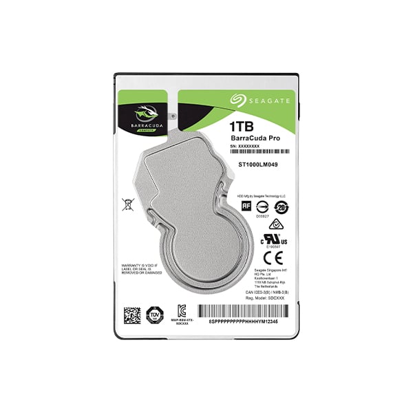 Seagate BarraCuda Pro 1TB 2.5" Internal Hard Drive