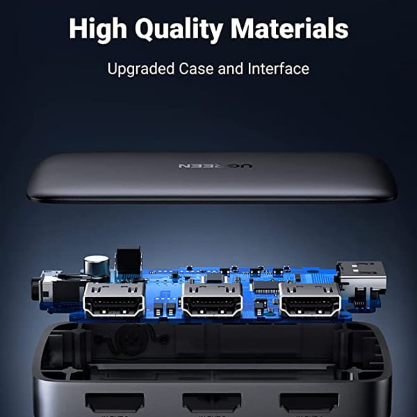 UGREEN 80125 3-in-1 Out 4K HDMI Switcher