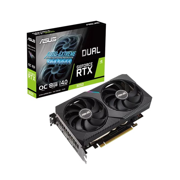 Asus Dual GeForce RTX™ 3050 OC Edition 8GB GDDR6 Graphics Card