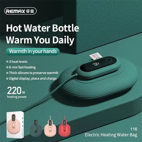 Remax Electric Heating Silicone Warm Water Bag