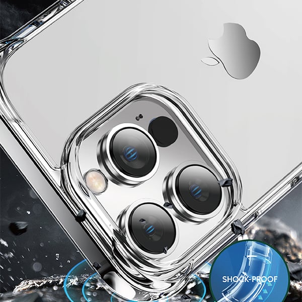 Green Lion Transparent Anti-Shock Case for Apple iPhone 15 Pro Max