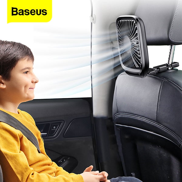 Baseus Foldable Vehicle Mounted Backseat Fan