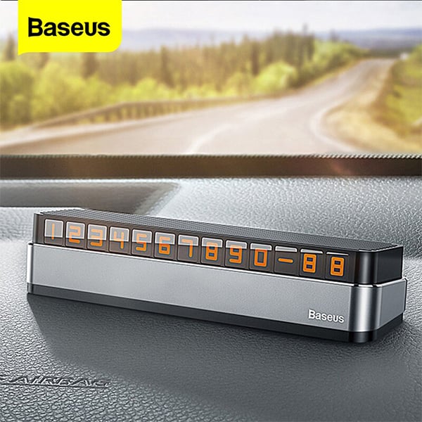Baseus Moonlight Box Series Temporary Parking Phone Number Plate