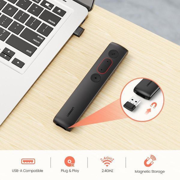 UGREEN USB Remote Control Wireless Presenter