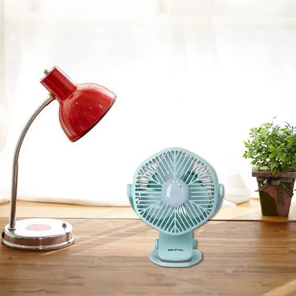 Krypton KNF5405 Rechargeable Mini Fan with LED