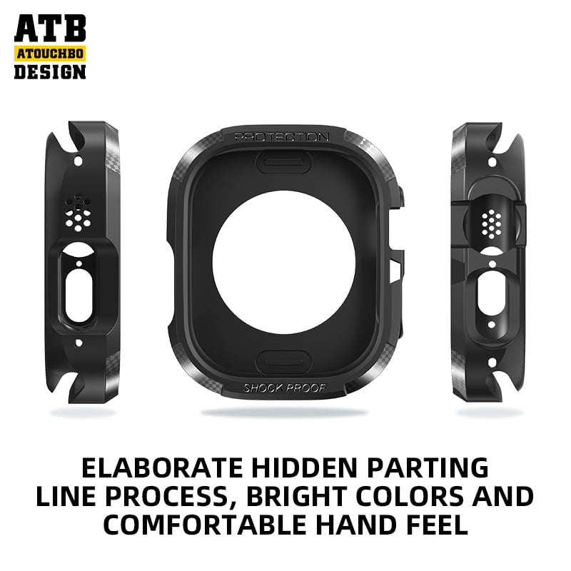 Atouchbo Shockproof Case for Apple Watch 45mm