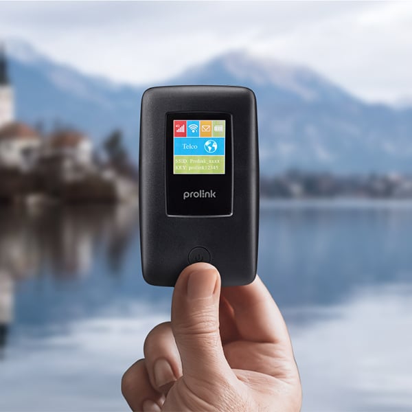 Prolink DL-7203E Smart 4G LTE Mobile WiFi Hotspot with LCD Display