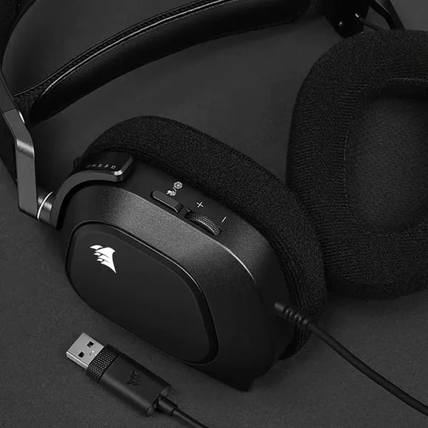 Corsair HS80 RGB USB Wired Gaming Headset