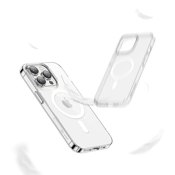 Green Lion MagSafe Delgado Clear Case for Apple iPhone 15 Pro Max