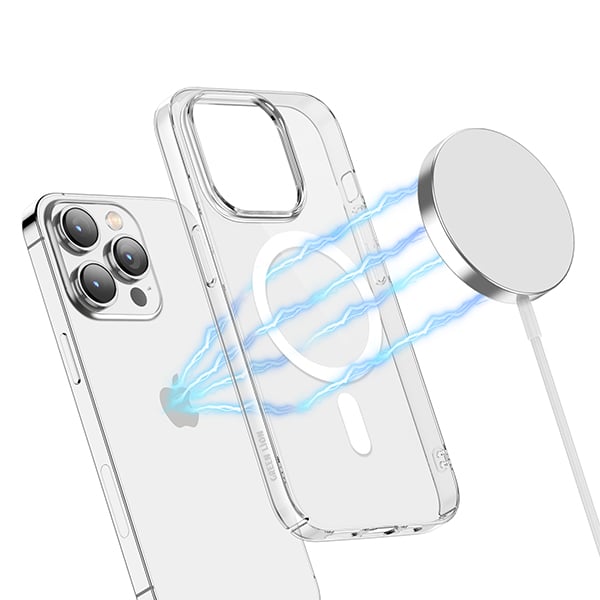 Green Lion MagSafe Delgado Clear Case for Apple iPhone 15 Pro Max