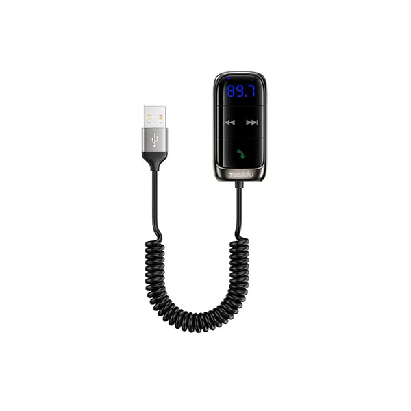 Yesido YAU32 Wireless Bluetooth 5.0 AUX Car FM Audio Adapter