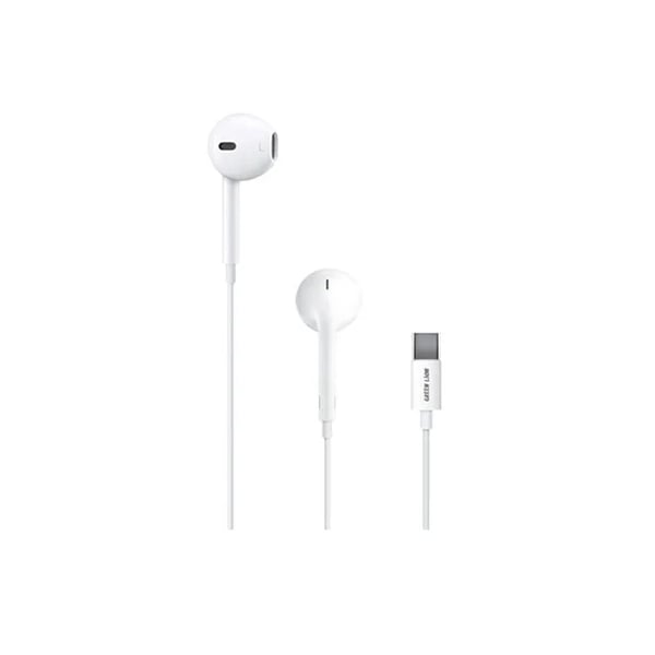 Green Lion Wired Stereo Earphones with Type-C Connector