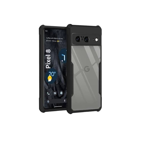 Google Pixel 8 Crystal Clear Bumper Case