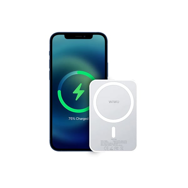 WiWU Snap Cube 15W 5000mAh Magnetic Wireless Power Bank