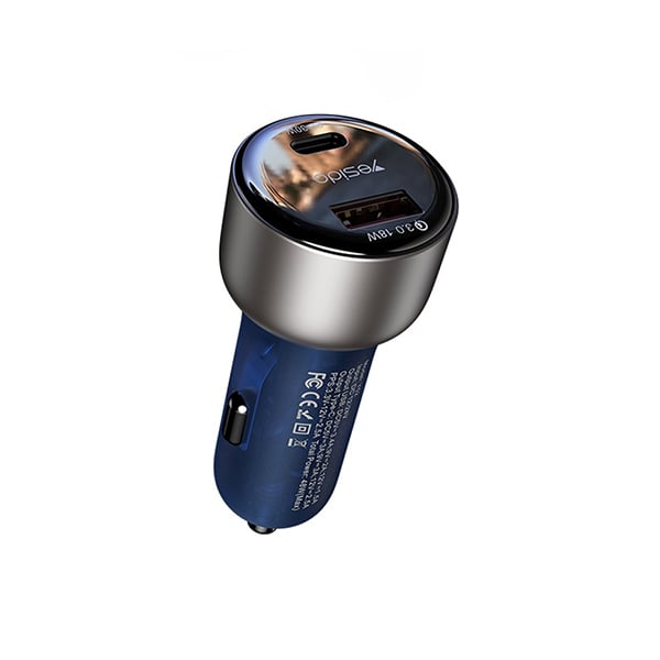 Yesido Y52 Super Fast USB-C 48W Compatible PD & PPS Car Charger