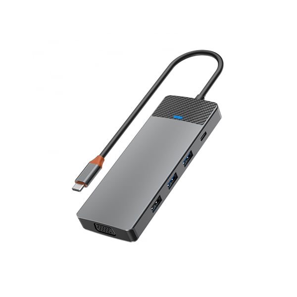 WiWU Linker A921HV 9 In 1 USB-C Hub Adapter