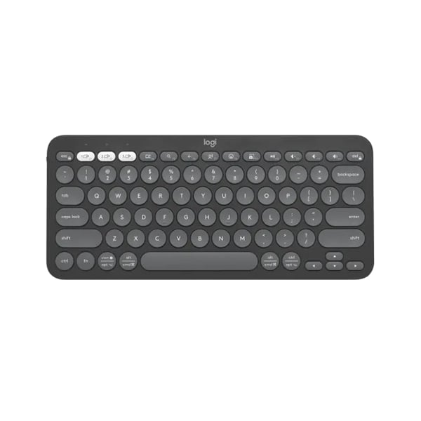 Logitech Pebble Keys 2 K380S Multi-Device Portable Keyboard