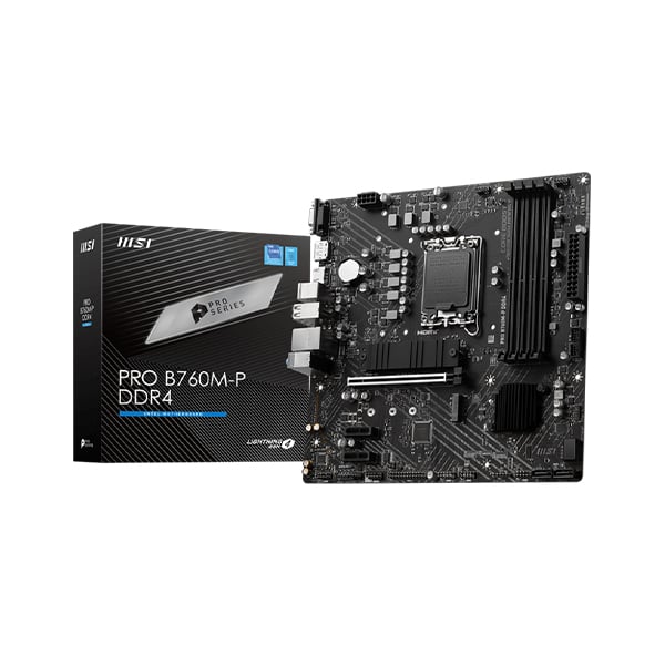 MSI Pro B760M-P DDR4 Motherboard