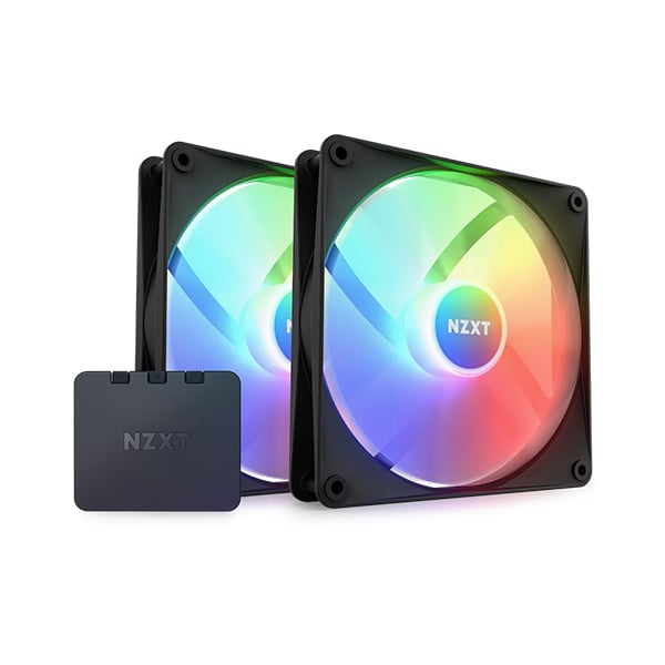 NZXT F140 RGB Core Twin Pack Fan with Controller