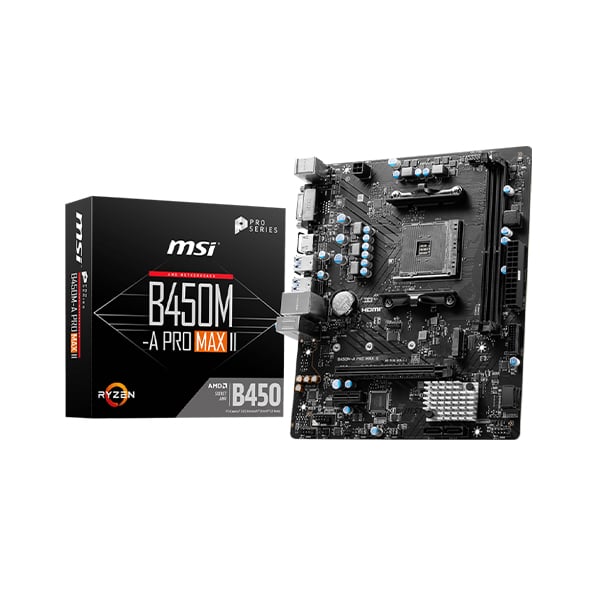 MSI B450M A Pro MAX II DRR4 Motherboard