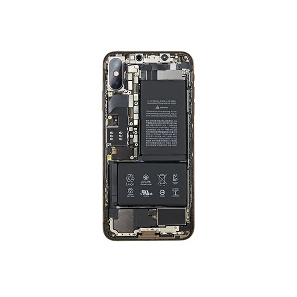 Battery Design Printed Case for Apple iPhone XS