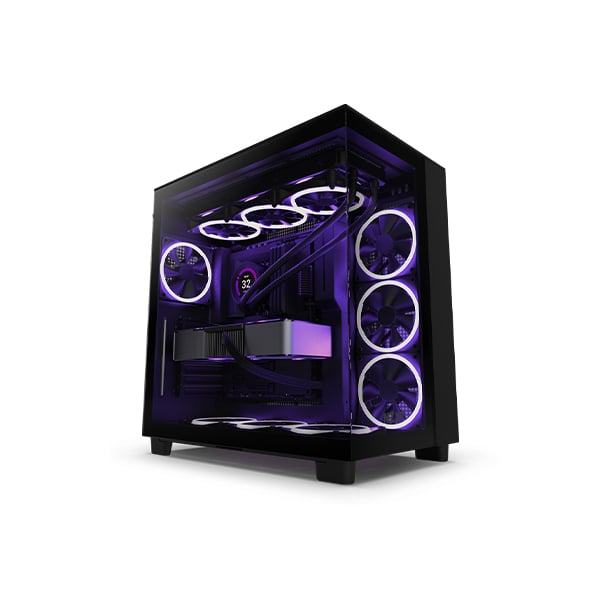 NZXT H9 Flow Dual Chamber ATX Mid Tower Case