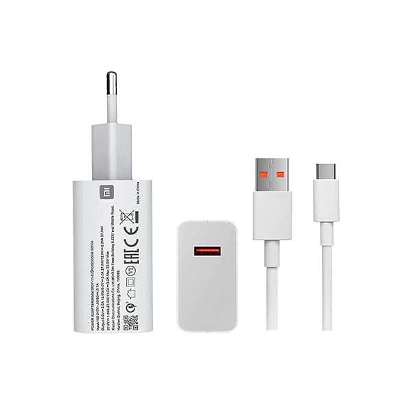 Xiaomi Redmi 33W Type-C Wall Charger with USB to Type-C Cable