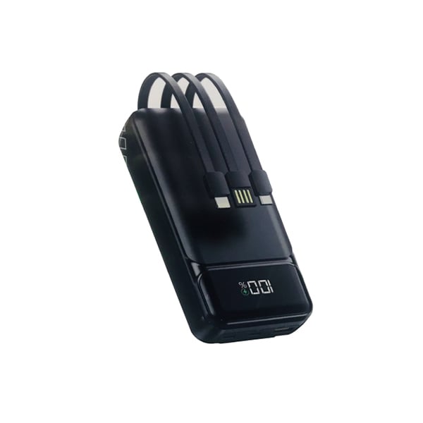 Aspor A316 22.5W 20000mAh Fast Charging  Power Bank with Built-in Cables