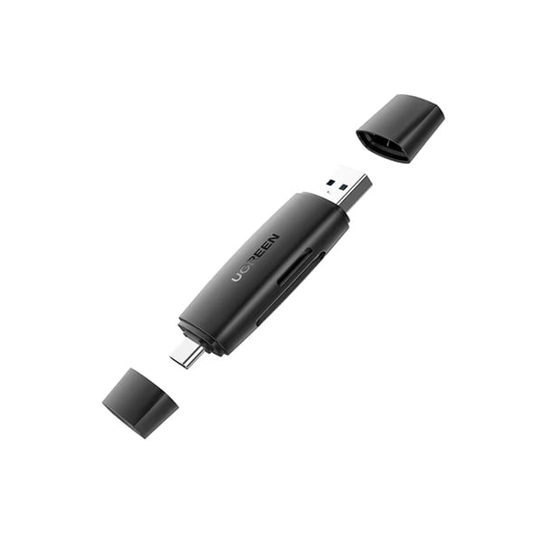 UGREEN 80191 USB-A &amp; USB-C to SD/TF 3.0 Card Reader