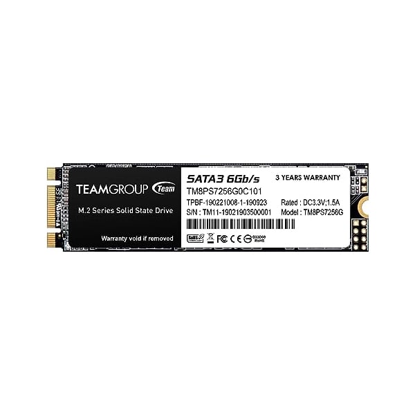 TEAMGROUP M.2 2280 MS30 SATA III 256GB SSD