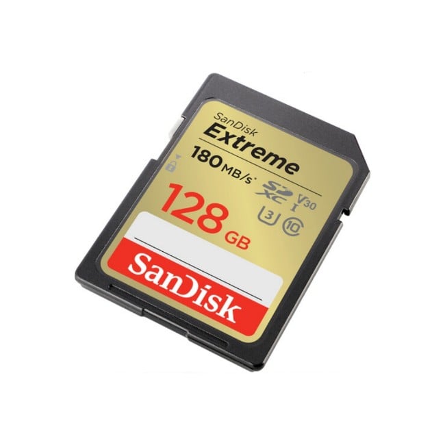 SanDisk Extreme SDXC 128GB UHS-I 180MB/s Memory Card