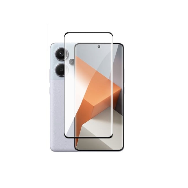 Redmi Note 13 Pro Plus 5D Curved Full Glue Tempered Glass Screen Protector