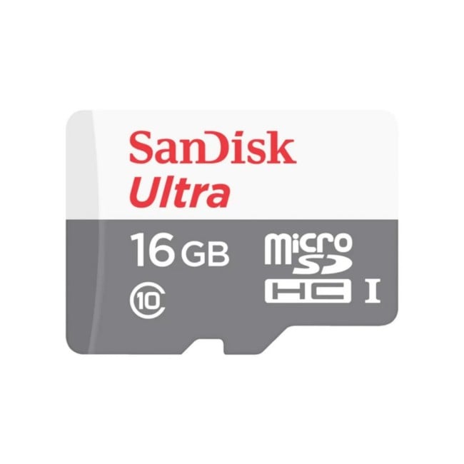 SanDisk Ultra microSDXC 16GB 80MB/s UHS-I Memory Card