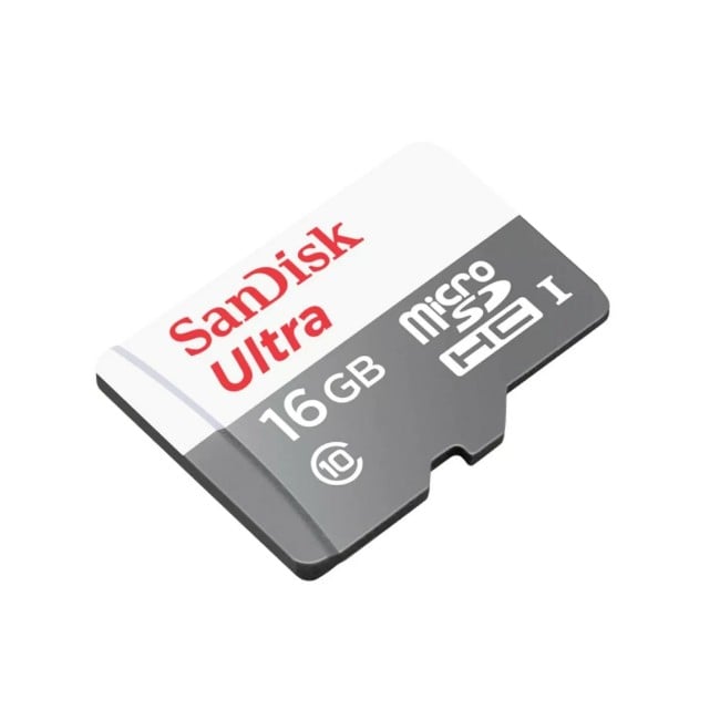 SanDisk Ultra microSDXC 16GB 80MB/s UHS-I Memory Card