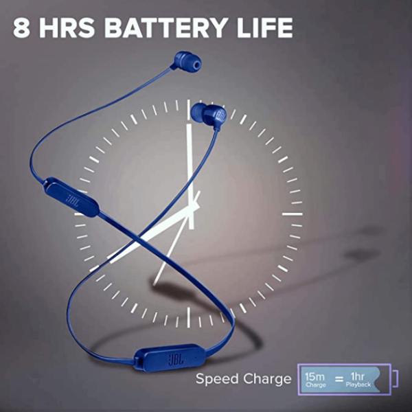 JBL Tune 165BT Bluetooth Neckband Earphones