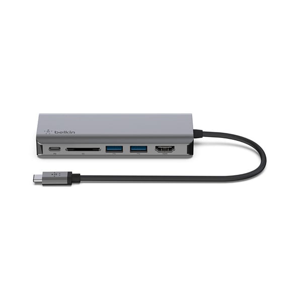 Belkin AVC008BTSGY 6-in-1 USB-C Multiport Adapter