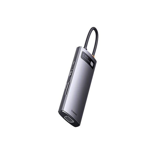 Baseus Starjoy 8-in-1 USB 3.0 x 3 + HDMI x 1 + Type-C PD x 1 + SD x 1 + TF x 1 + VGA x 1 Hub Adapter