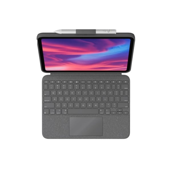 Logitech iPad Combo Touch Detachable Backlit keyboard Case with Trackpad and Smart Connector
