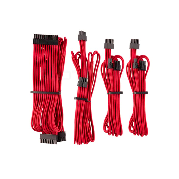 Corsair Premium Individually Sleeved Starter Kit Type 4 Gen 4 PSU Cables