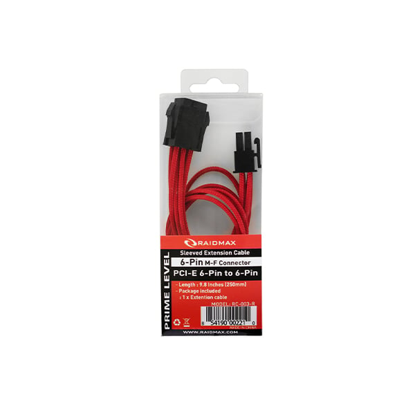 Raidmax Sleeved RC-003-R Extension Cable