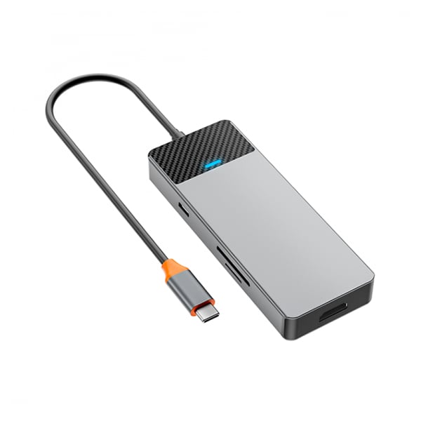 WiWU Linker A721HD 7 In 1 USB-C Hub Adapter