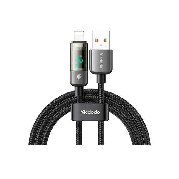 Mcdodo Auto Power Off Transparent USB to Lightning Cable