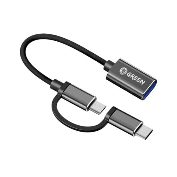 Green Lion 2 in 1 USB 3.0 OTG Portable Cable