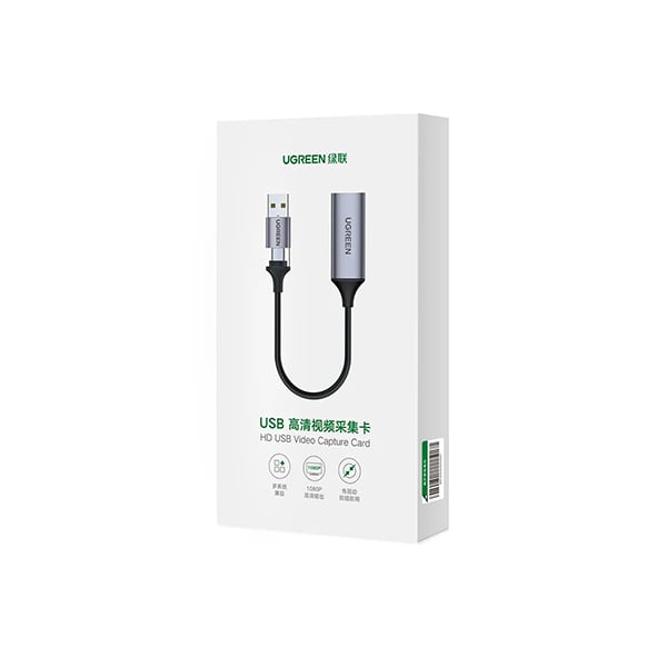 UGREEN 40189 4K HDMI to USB-A/USB-C Video Capture Card